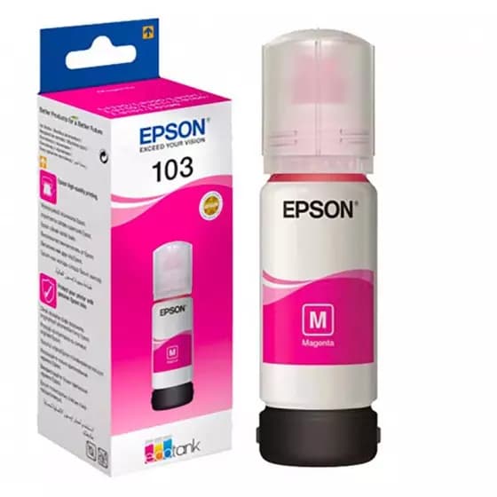 Aucune Encre Epson 103 Magenta Original