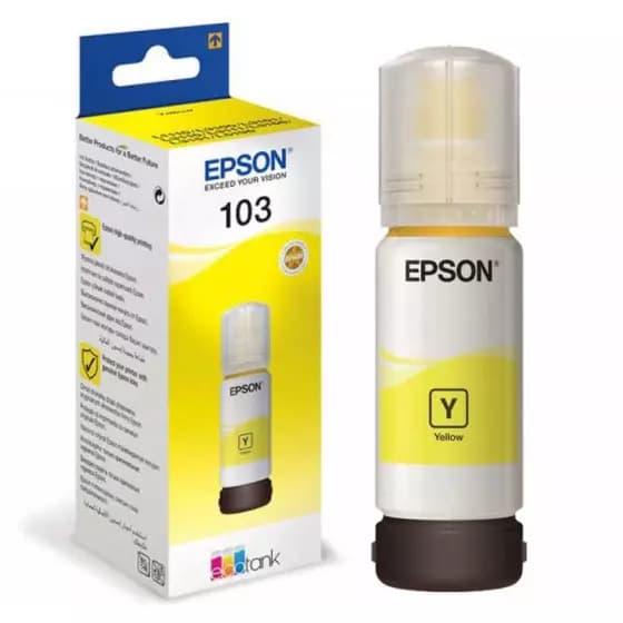 Aucune Encre Epson 103 Yellow Original