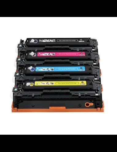 compatible Canon LBP630 ,LBP631Cw , LBP633Cdw  MF650  MF651Cw  067h pack couleurs